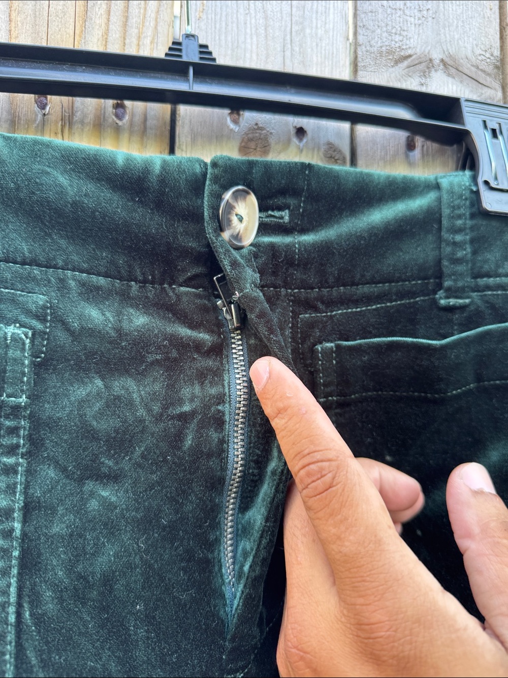 Maeve the Colette velvet Wide-Leg Pants - Picture 4 of 8